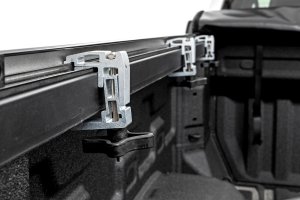 Chevrolet Silverado 1500 Soft Roll Up Bed Cover - Rough Country - Rough Country, Marine Grade Vinyl - Matte Black - '19-'24 Chevrolet Silverado 1500 Soft Roll Up Bed Cover - Rough Country - Rough Country, Marine Grade Vinyl - Matte Black - '19-'24